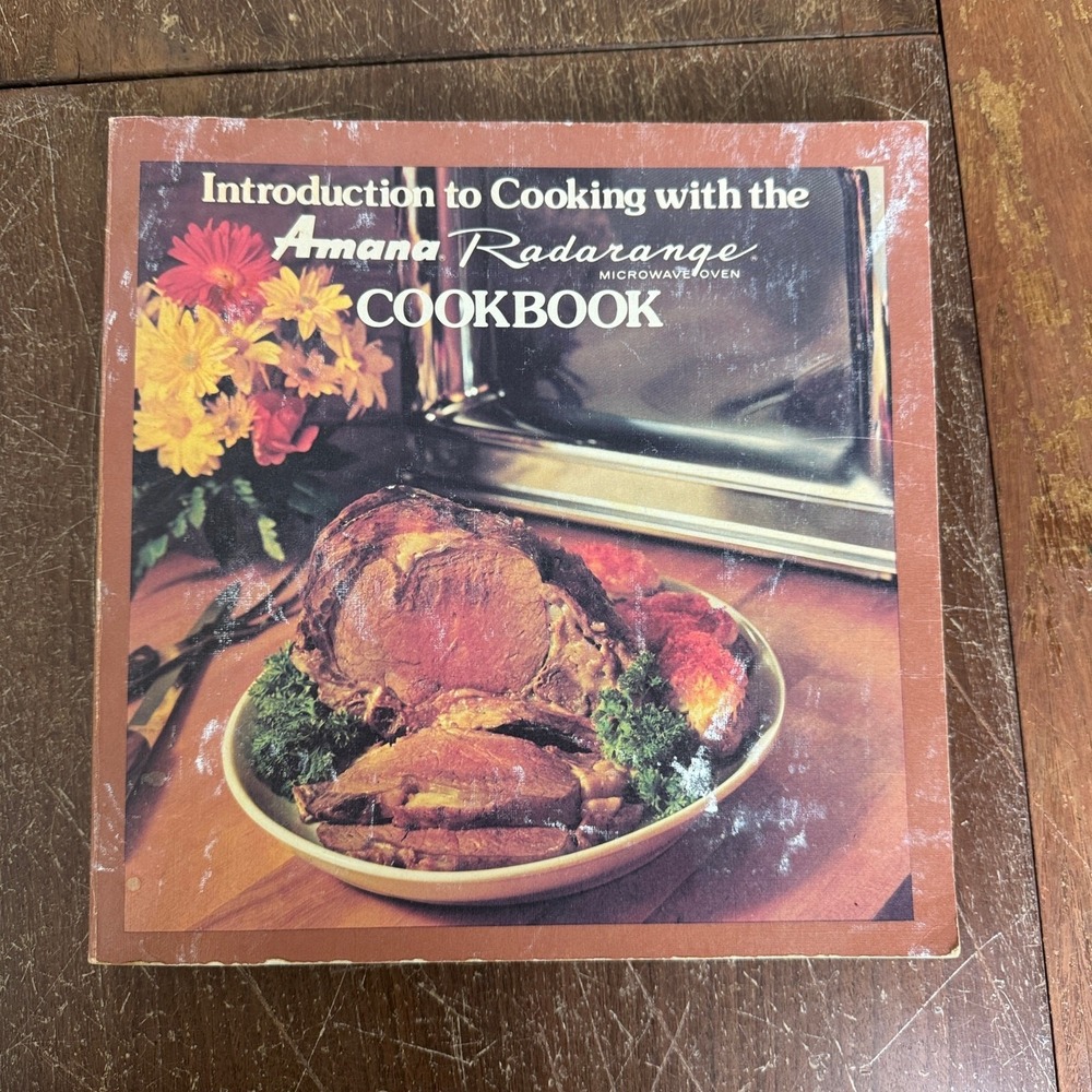 Amana 1980 Radarange Microwave Oven Cookbook Recipe‎ Book Paperback